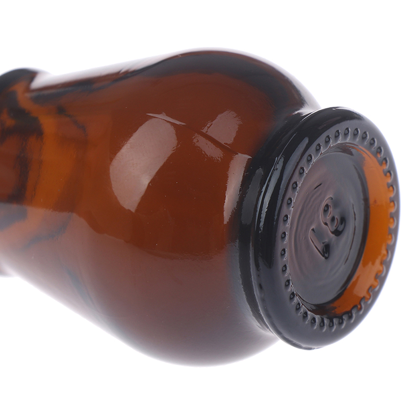 Juice Bottle Dropper - Flacons compte-gouttes vides en verre marron