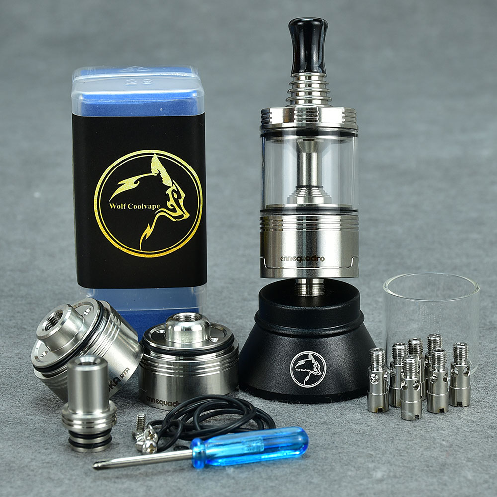 Wolfcoolvape Moka mtl RTA atom - Vaping Air avis et prix