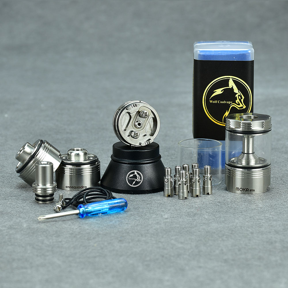 Wolfcoolvape Moka mtl RTA atom - Vaping Air avis et prix
