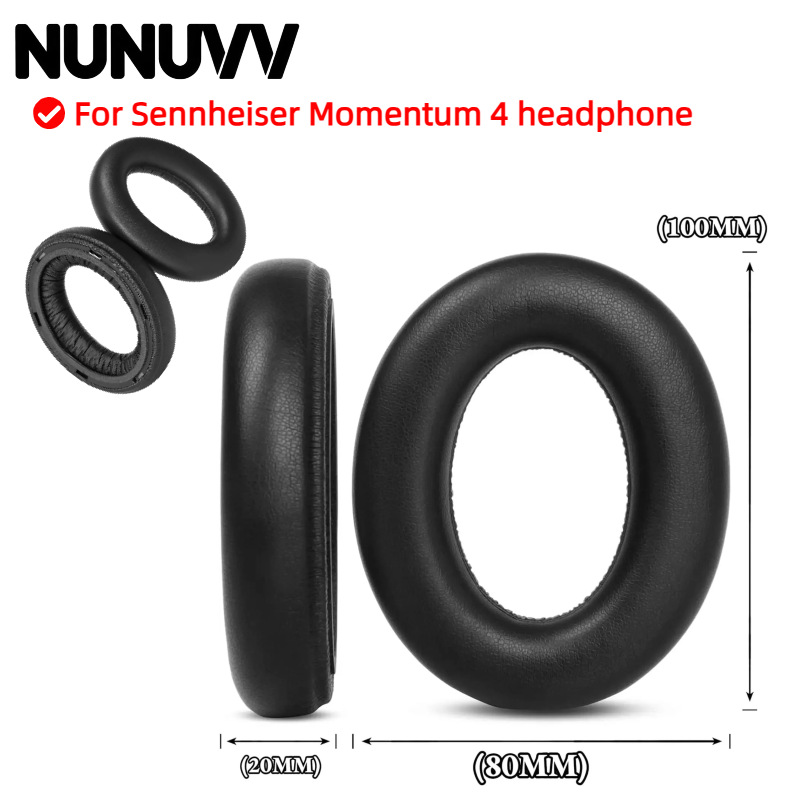Coussinets d'oreille NUNUVV av - Sennheiser Headphone Momentum 4 avis et prix